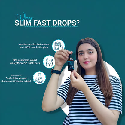 Slim Fast Drops Pakistan | Best Dietary Weight Management Supplement